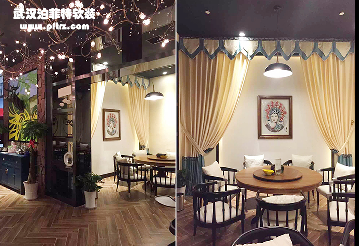 蓉香川餐厅中式软装