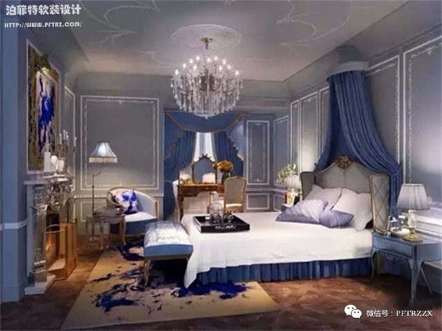 浪漫梦幻的卧室